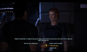 Mass Effect Dialogue Option
