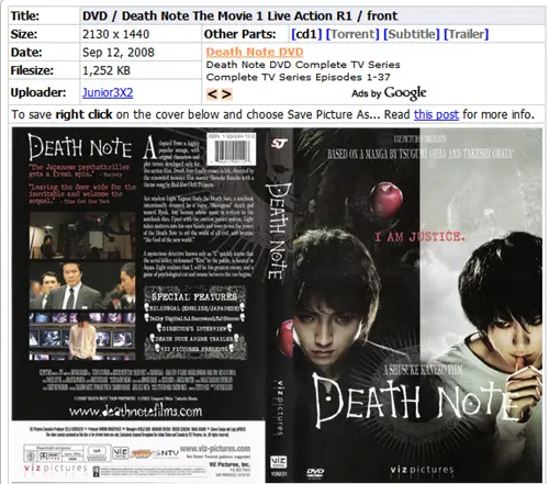 dvd cover. You have to use a CD/DVD cover