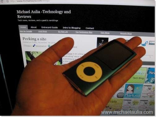 Ipod Nano Chromatic. Apple iPod Nano Chromatic