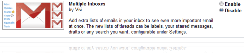 enable gmail multiple inbox