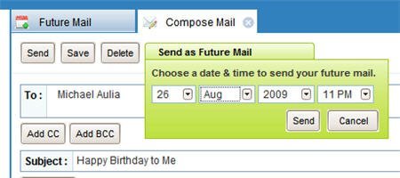 send future email