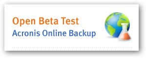 acronis online backup beta test