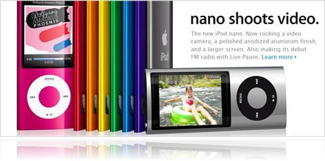 Ipod Chromatic  Camera on Ipod Nano  Now Comes With Camera   Itunes 9 Release