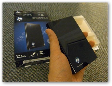HP SimpleSave 320 GB