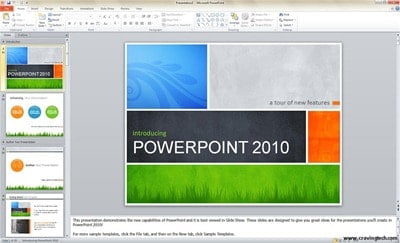 Microsoft PowerPoint 2010 Beta Screenshots