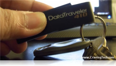 DataTraveler 410 with keys
