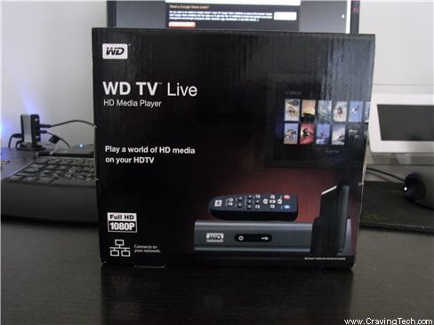 WD TV Live HD Packaging