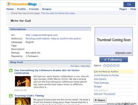 Autopost wordpress post to facebook fan page