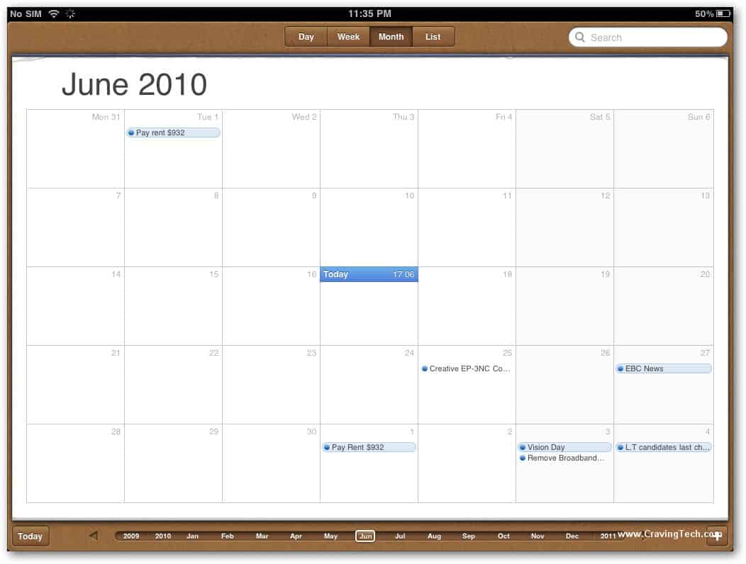sync ipad with google calendar