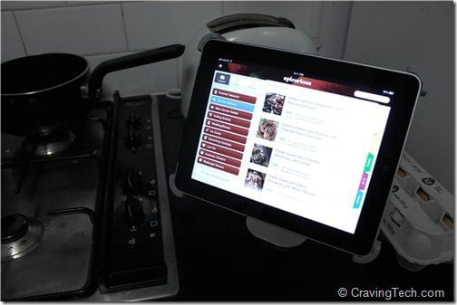 Titan iPad Stand Review -  Kitchen