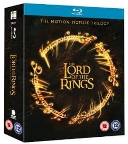 lord of the rings blu ray free shipping