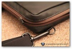 MacBook Air Wallet Review - shoulder strap