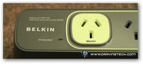Belkin Conserve Smart Power Review - Master outlet