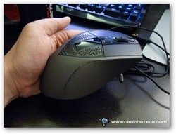 CM Storm Sentinel ZERO-G Review - mouse design