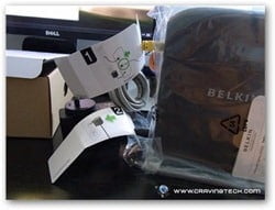Belkin N600 HD Review - labels