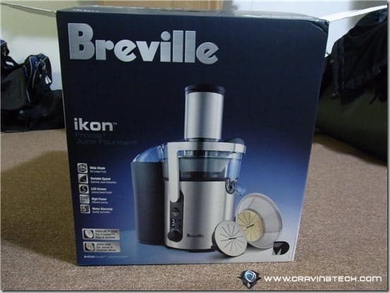 Breville ikon Froojie Review - box