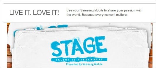 Samsung Mobile Stage