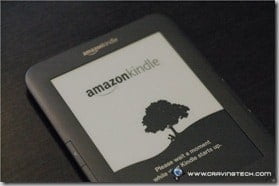 Amazon Kindle 3 Review - boot screen
