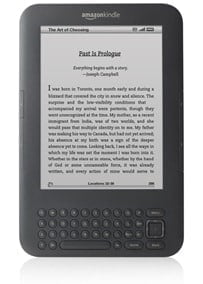 Amazon Kindle 3 Screen