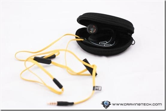 Jabra SPORT Corded Review - carry case 1