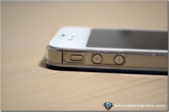 Aranez Mirage iPhone 4S Leather Case mute toggle