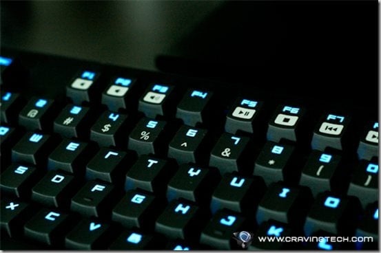 Razer BlackWidow Ultimate Stealth Edition Review - backlighting