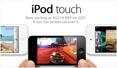 Unite instal the new version for ipod