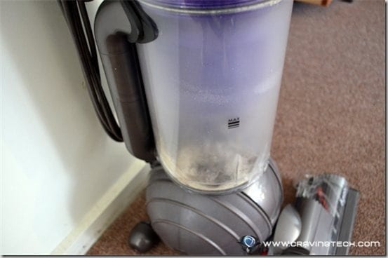 Dyson DC41 dust and dirt
