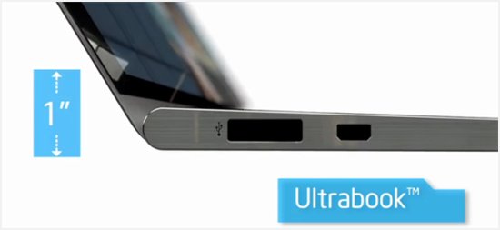 Intel Ultrabook thinness