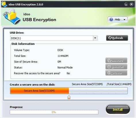 idoo USB encryption