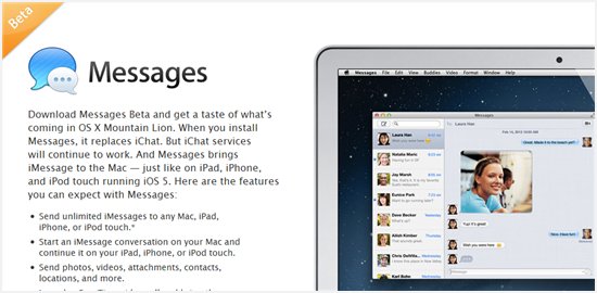 Mac OS Messages