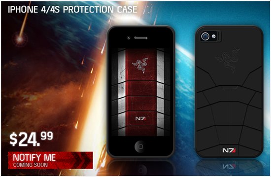 Razer Mass Effect 3 iPhone 4 Protection case