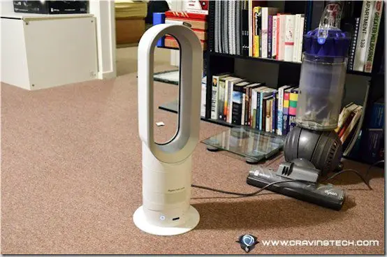 Dyson Hot Review - in action