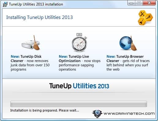 TuneUp Utilities 2013 installation