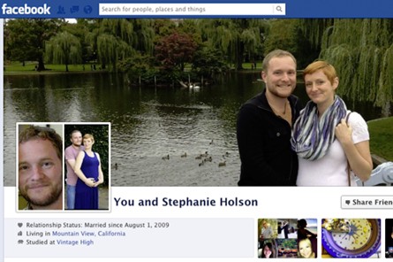 Facebook couple page