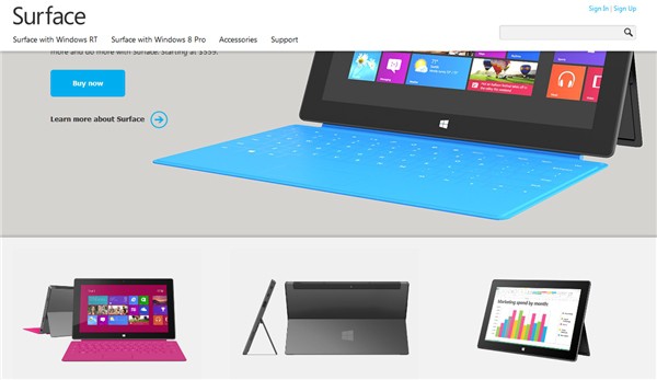 Microsoft Surface in Australia