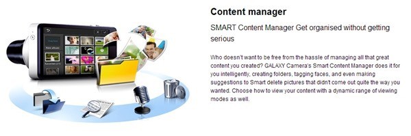 Samsung GALAXY Camera Content Manager