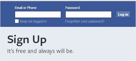 Forgot Facebook Password