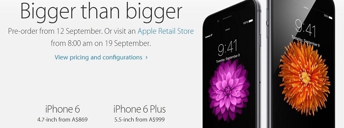 preorder iphone 6