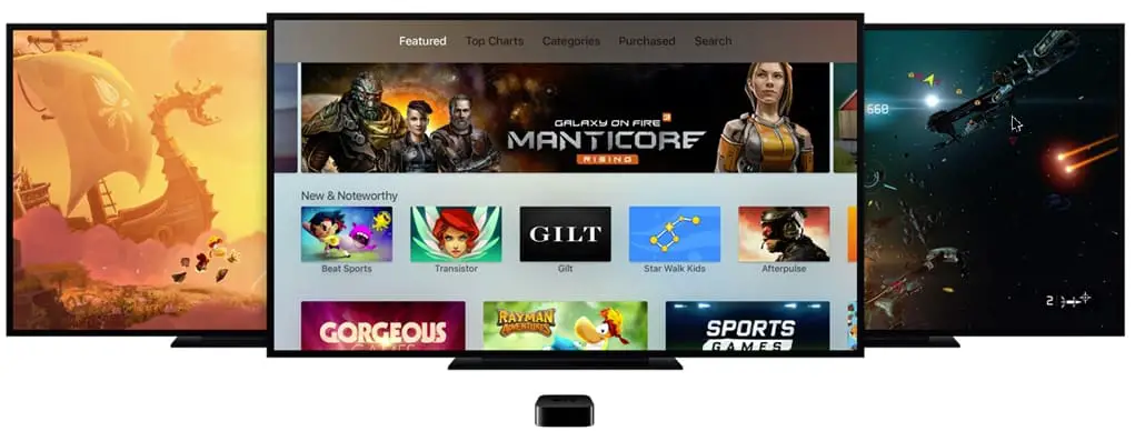 Apps on Apple TV
