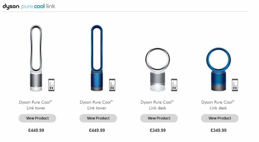 Dyson Pure COol Link price