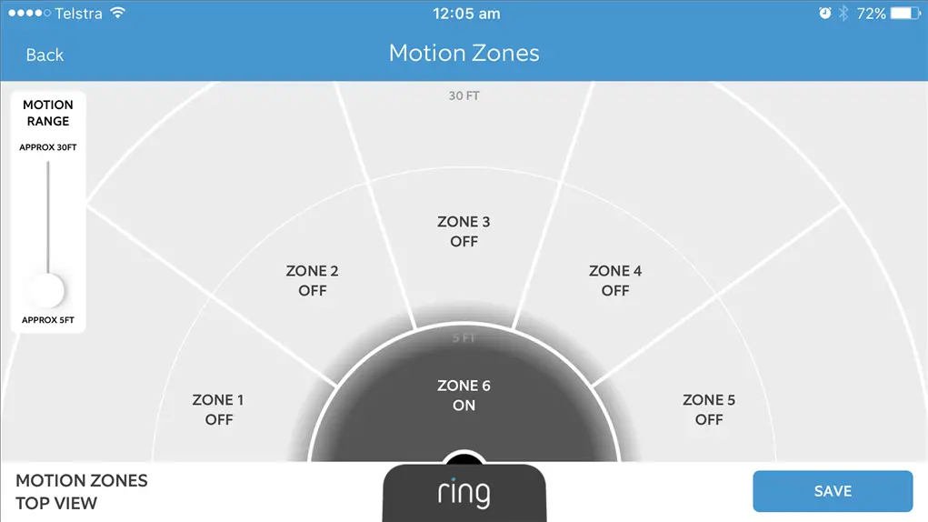 motion zone