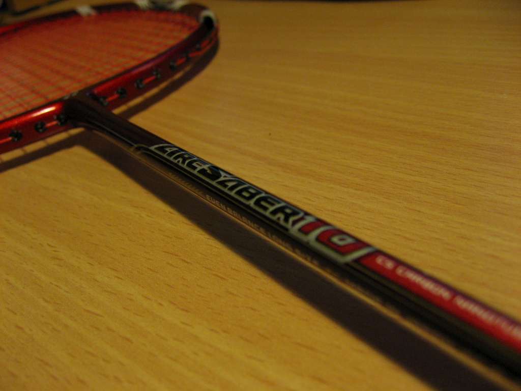 Fake Yonex badminton racket on eBay