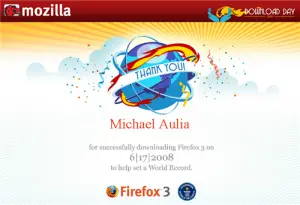 Mozilla Firefox 3 Certification