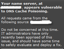 DNS Vulnerable
