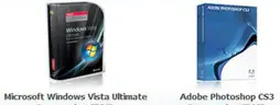 Vista Ultimate Box and Adobe Photoshop CS3