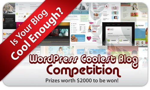 WordPress Coolest Blog Competition