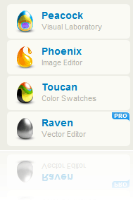 Aviary, online image editing Products