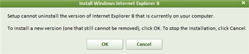 ie8 installation