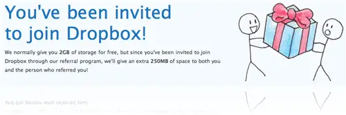 dropbox invitation